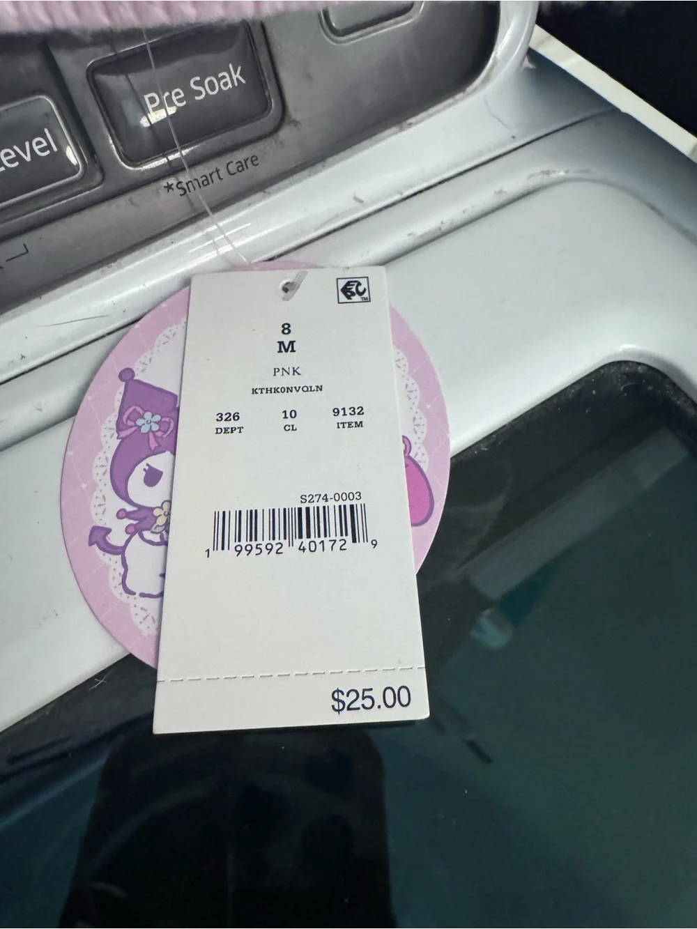 Sanrio Lavender My Melody Eyelet Knit Cardigan